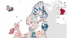 Карта показва как се е променила Европа само за 10 години